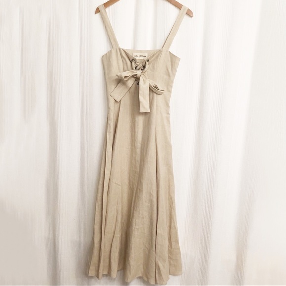 ✖️SOLD✖️Mara Hoffman Tan Midi Dress - Picture 8 of 11
